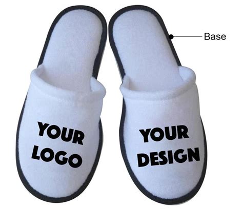 custom slippers minimum 50.